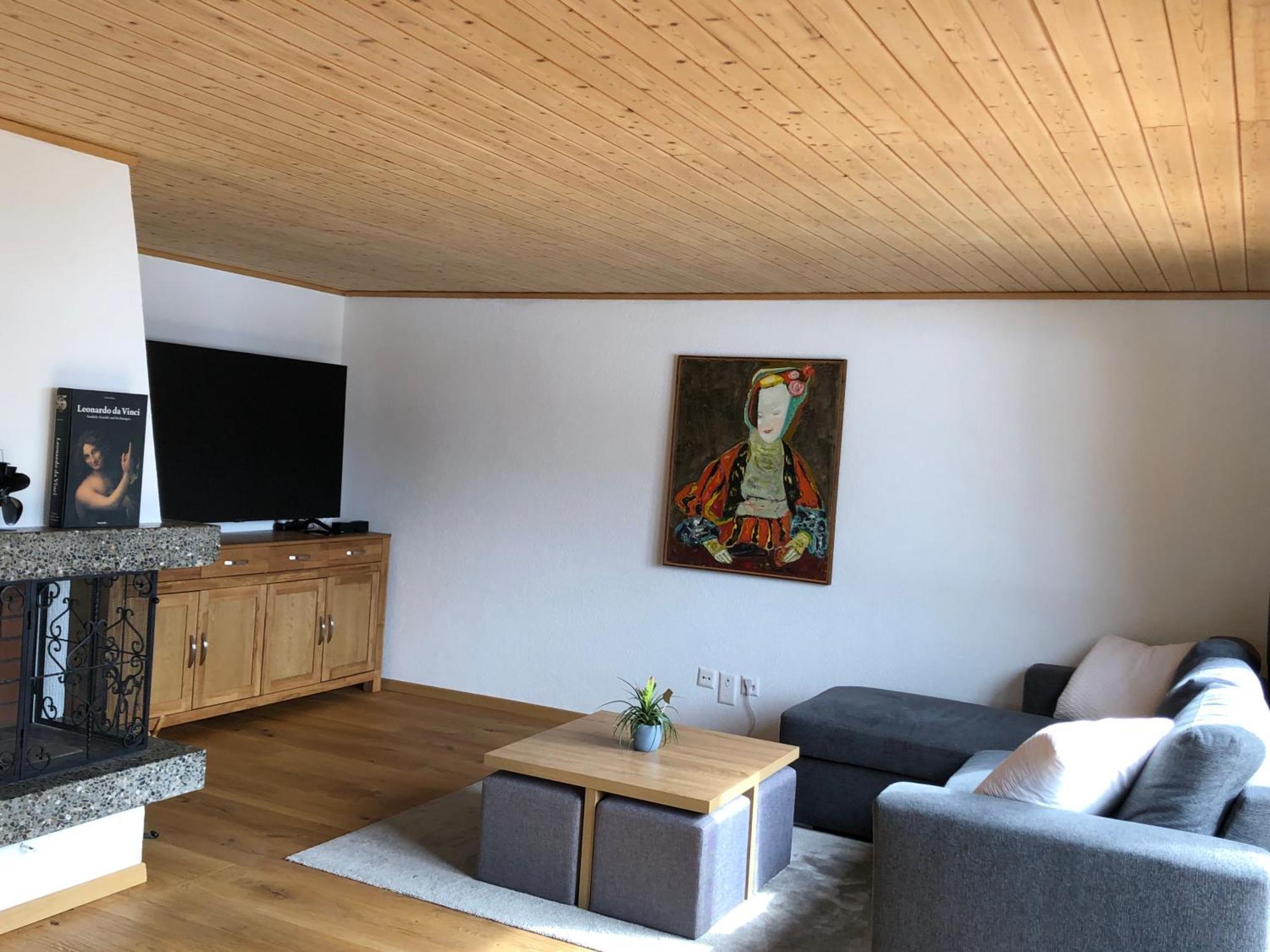 Beautiful Apartment With Stunning View Gsteig Bagian luar foto